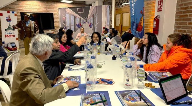 EL METRO DE QUITO IMPULSA LA RECUPERACIÓN DE LA MEMORIA COLECTIVA EN LOS BARRIOS CERCANOS A LAS ESTACIONES