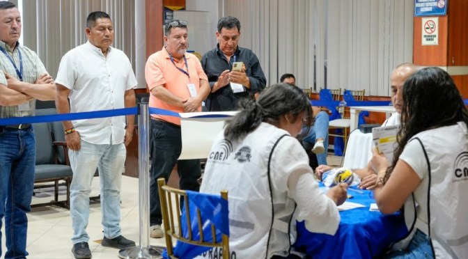 JUNTA PROVINCIAL ELECTORAL DE MORONA SANTIAGO INSTALÓ SESIÓN DE ESCRUTINIO DE LAS ELECCIONES DE SEVILLA DON BOSCO