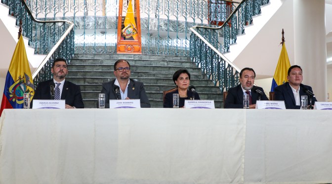 COORDINACIÓN, RECURSOS Y ACCIONES CONCRETAS PARA GARANTIZAR LA SEGURIDAD: PRIORIDAD DE QUITO TRAS EL ENCUENTRO CON EL GOBIERNO
