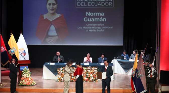 ASAMBLEA NACIONAL CONMEMORÓ EL “DÍA DE LA FUNDACIÓN DEL ECUADOR” EN RIOBAMBA
