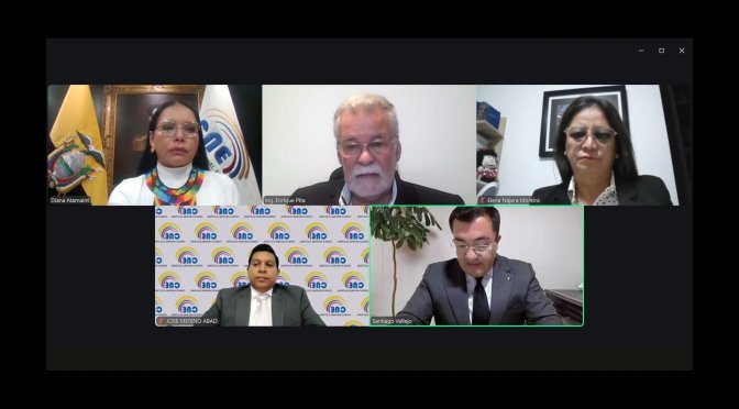 CNE PIDE DICTAMEN DE CELERIDAD A LA CORTE CONSTITUCIONAL POR LA CONSULTA POPULAR DEL PRESIDENTE NOBOA