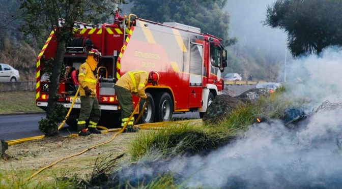 PATRULLAS PERMANENTES REFUERZAN EL CONTROL PREVENTIVO DE INCENDIOS EN QUITO