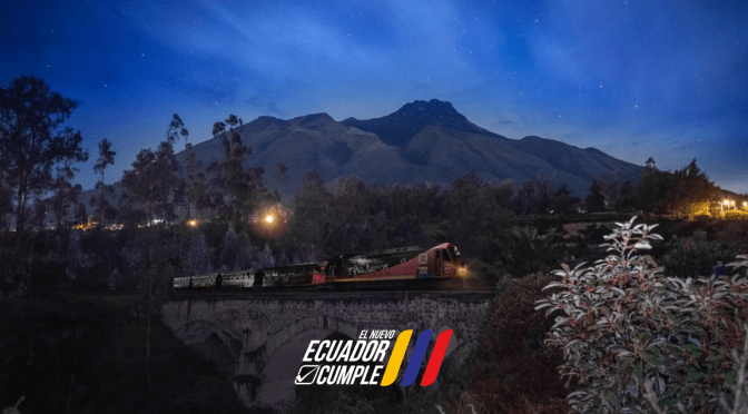 “TREN NOCTURNO” IMPULSARÁ LA REACTIVACIÓN ECONÓMICA DE IMBABURA