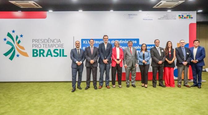 MINISTRA ROVIRA PARTICIPÓ EN EL ENCUENTRO DE PAÍSES DEL MERCOSUR SOBRE DESAFÍOS DE LA PROTECCIÓN SOCIAL