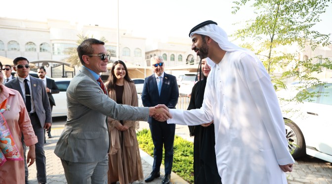PRESIDENTE NOBOA SE REUNIÓ CON SU ALTEZA MOHAMMED BIN RASHID AL MAKTOUM