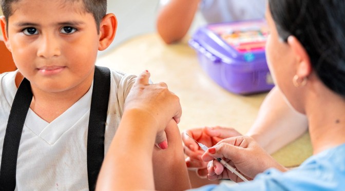 UNICEF APOYA ACCIONES EN LA FRONTERA SUR Y REFUERZAN LA VACUNACIÓN INFANTIL EN EL ECUADOR