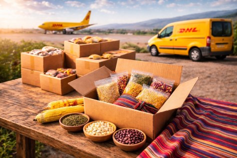 MIGRANTES ECUATORIANOS MANTIENEN VIVAS SUS TRADICIONES A TRAVÉS DEL ENVÍO DE GRANOS AL EXTERIOR