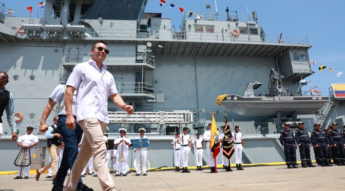 GOBIERNO NACIONAL REFUERZA LA DEFENSA MARÍTIMA INCORPORANDO BUQUE MULTIPROPÓSITO