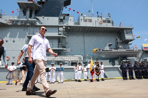 GOBIERNO NACIONAL REFUERZA LA DEFENSA MARÍTIMA INCORPORANDO BUQUE MULTIPROPÓSITO