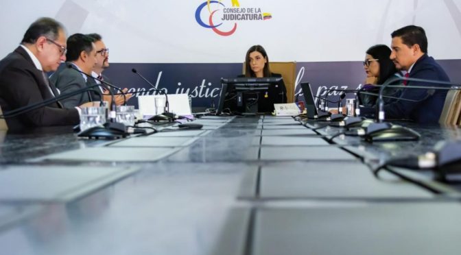 CONSEJO DE LA JUDICATURA EJERCE SU POTESTAD DISCIPLINARIA Y DESTITUYE A JUEZA DEL CASO VILLAVICENCIO