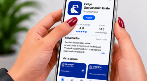 LA NUEVA APP PARA PAGOS DEL PEAJE GUAYASAMÍN YA ESTÁ DISPONIBLE