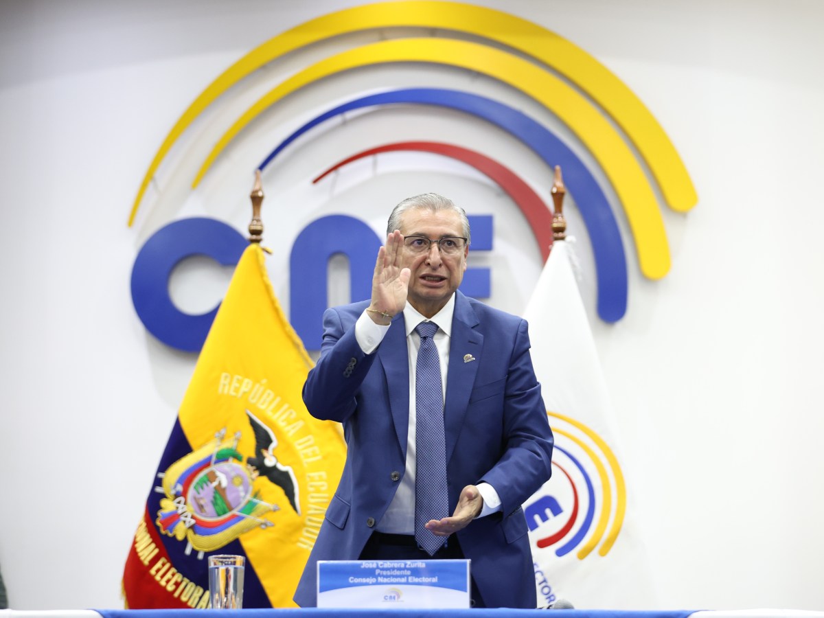 JOSÉ CABRERA ES EL NUEVO PRESIDENTE DEL CNE