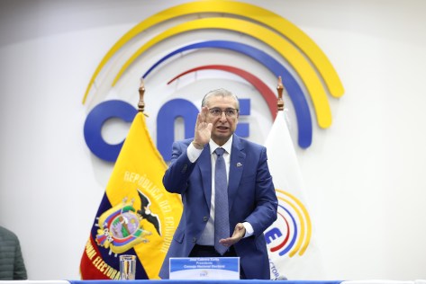 JOSÉ CABRERA ES EL NUEVO PRESIDENTE DEL CNE