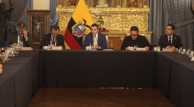 EL PRESIDENTE NOBOA CONSOLIDA A ECUADOR COMO DESTINO ESTRATÉGICO DE INVERSIÓN ANTE EL GIGANTE CORPORATIVO KEIDANREN DE JAPÓN