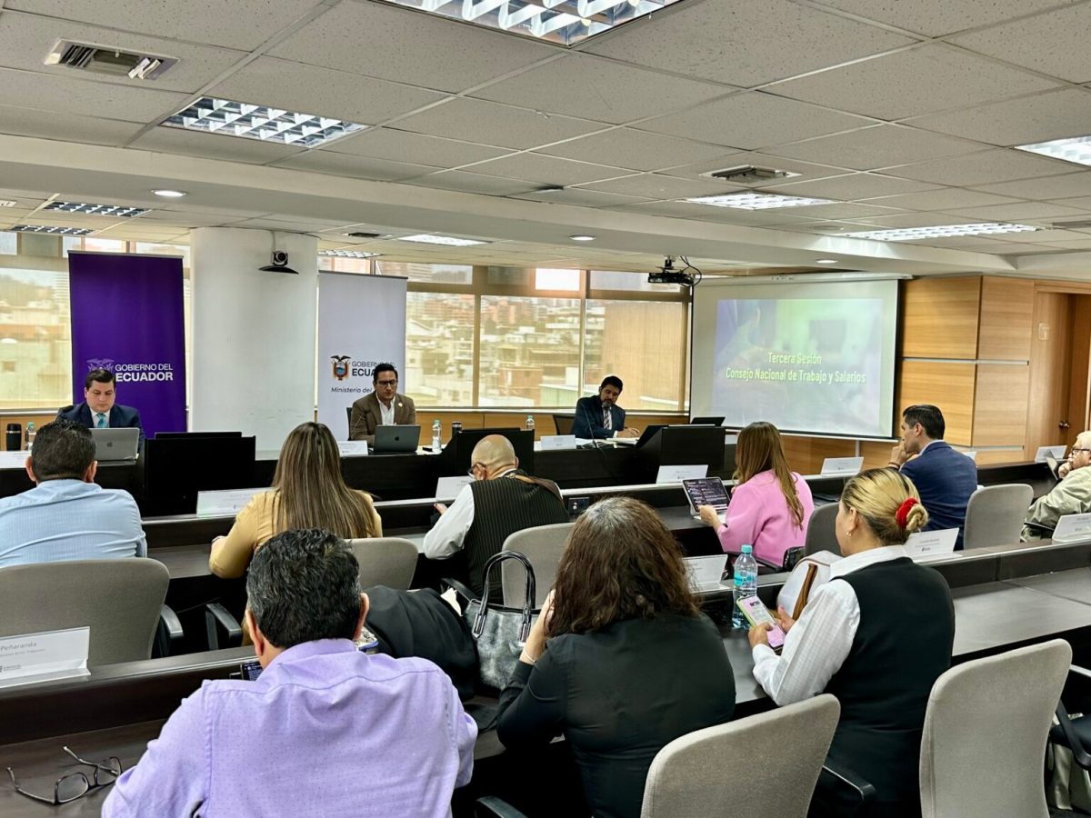 CONSEJO NACIONAL DE TRABAJO Y SALARIOS IMPULSARÁ UNA MESA OIT PARA FORTALECER LA PARTICIPACIÓN DEL ECUADOR EN LA AGENDA LABORAL INTERNACIONAL