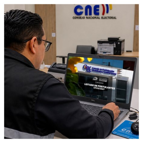 CNE DIFUNDIÓ EL LISTADO DE POSTULANTES AL CPCCS 2027