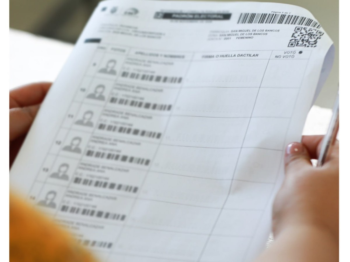 CNE APROBÓ REGISTRO ELECTORAL PARA LAS ELECCIONES 2027