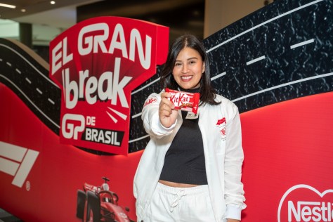 ¡KITKAT PREMIA LA VELOCIDAD DE LA FÓRMULA 1 EN ECUADOR!