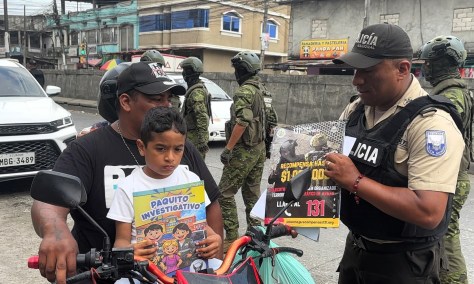 POLICÍA NACIONAL REALIZÓ CAMPAÑA INFORMATIVA DE DENUNCIAS